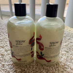 Set of 2 Philosophy Shampoo, Shower Gel& Bubble Bath, Frosted Snowflakes
